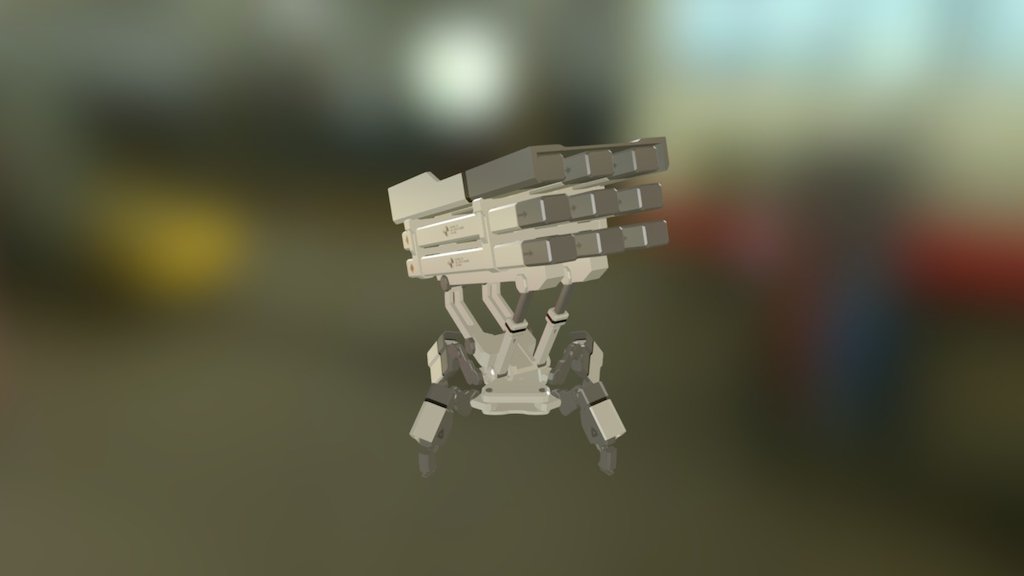 APHETOR missile launcher (textured) - 3D model by slumber studio ...