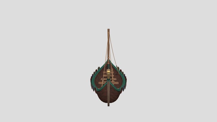 Drakkar 3D Model