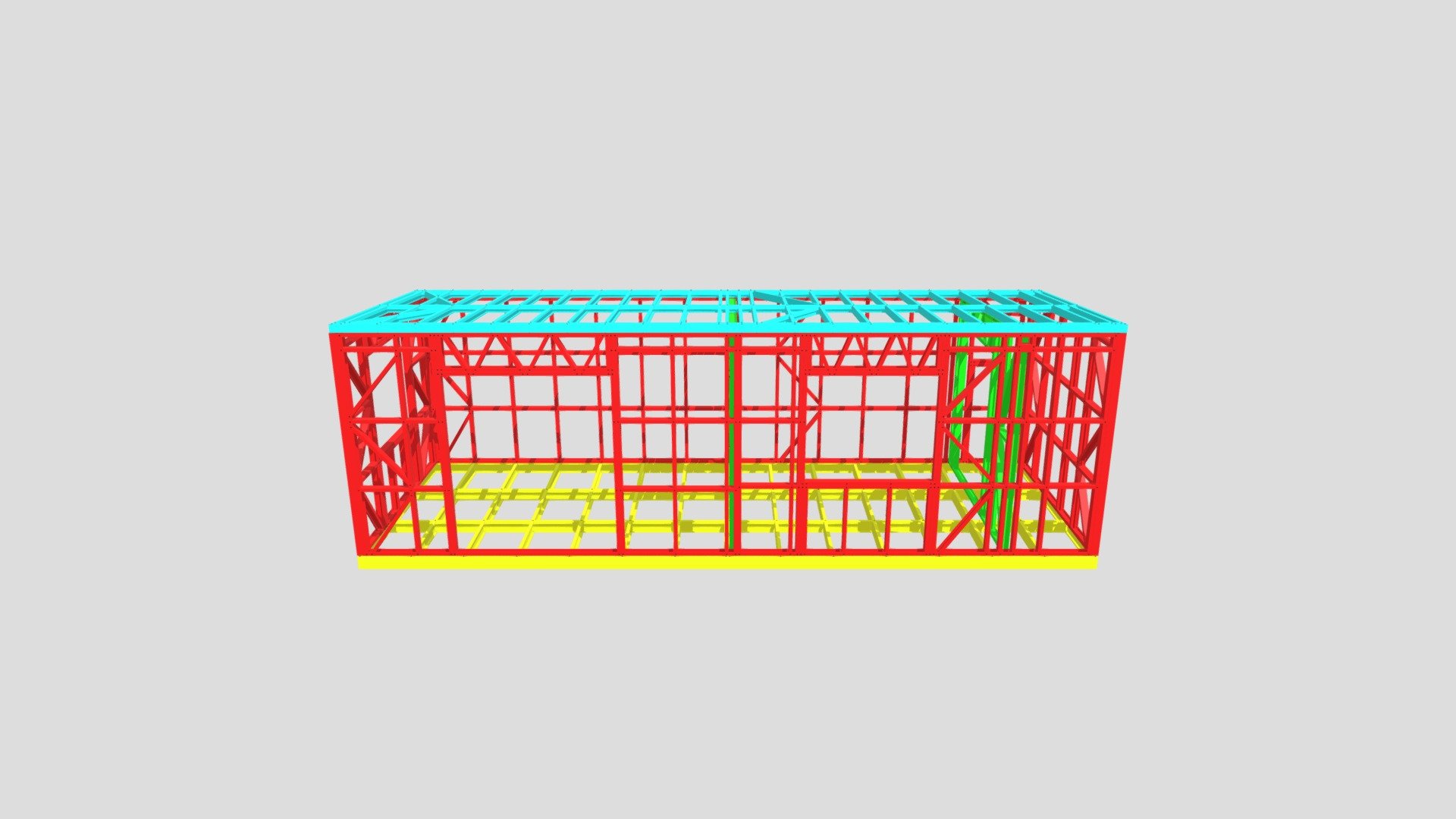 Tiny House - No.9 - Download Free 3D model by Steel Frame Solutions ...