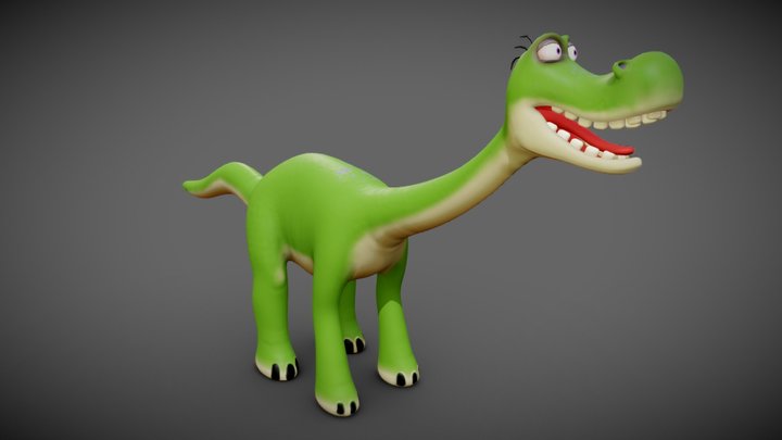 toon Dinosaur creature 3