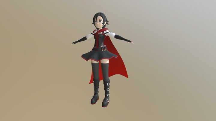 Ruby Rose | YSnowStudio 3D Model