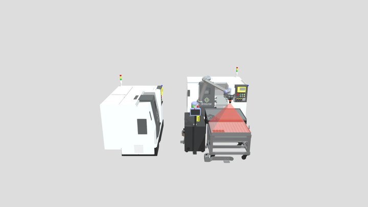 CNC 16 rapid 3D Model