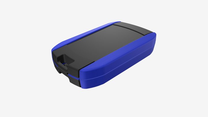 IP67 KEYFOB ENCLOSURE - WC (CR2032 battery type) 3D Model