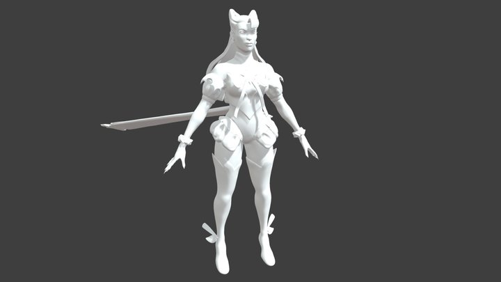 Star Nemesis Evelynn Test 2 3D Model