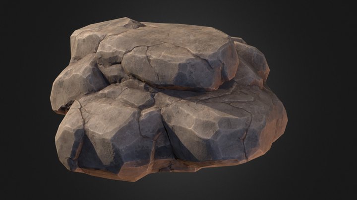 Rock4 3D Model