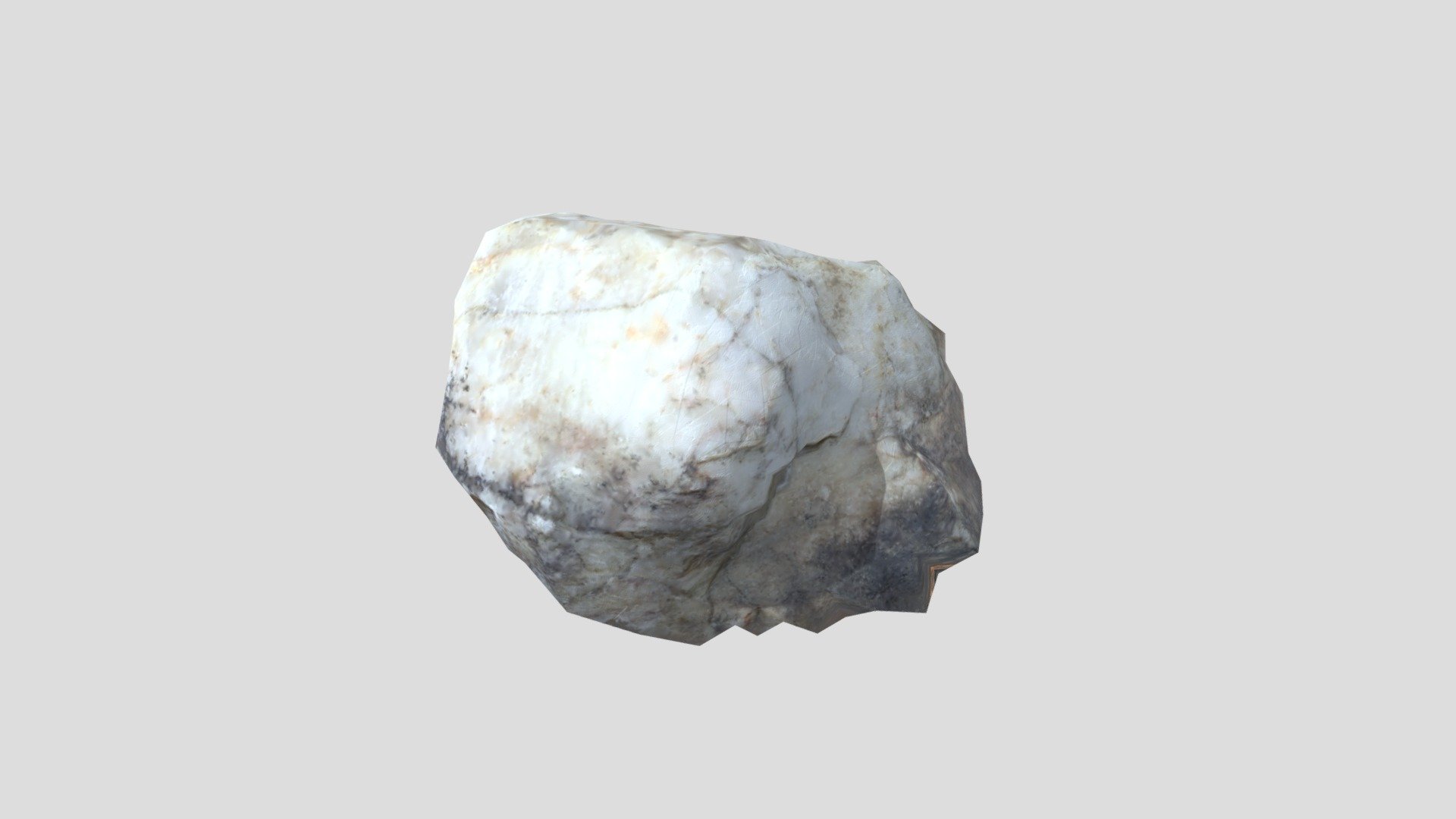 Photogrammetry Rock Material Cleanup