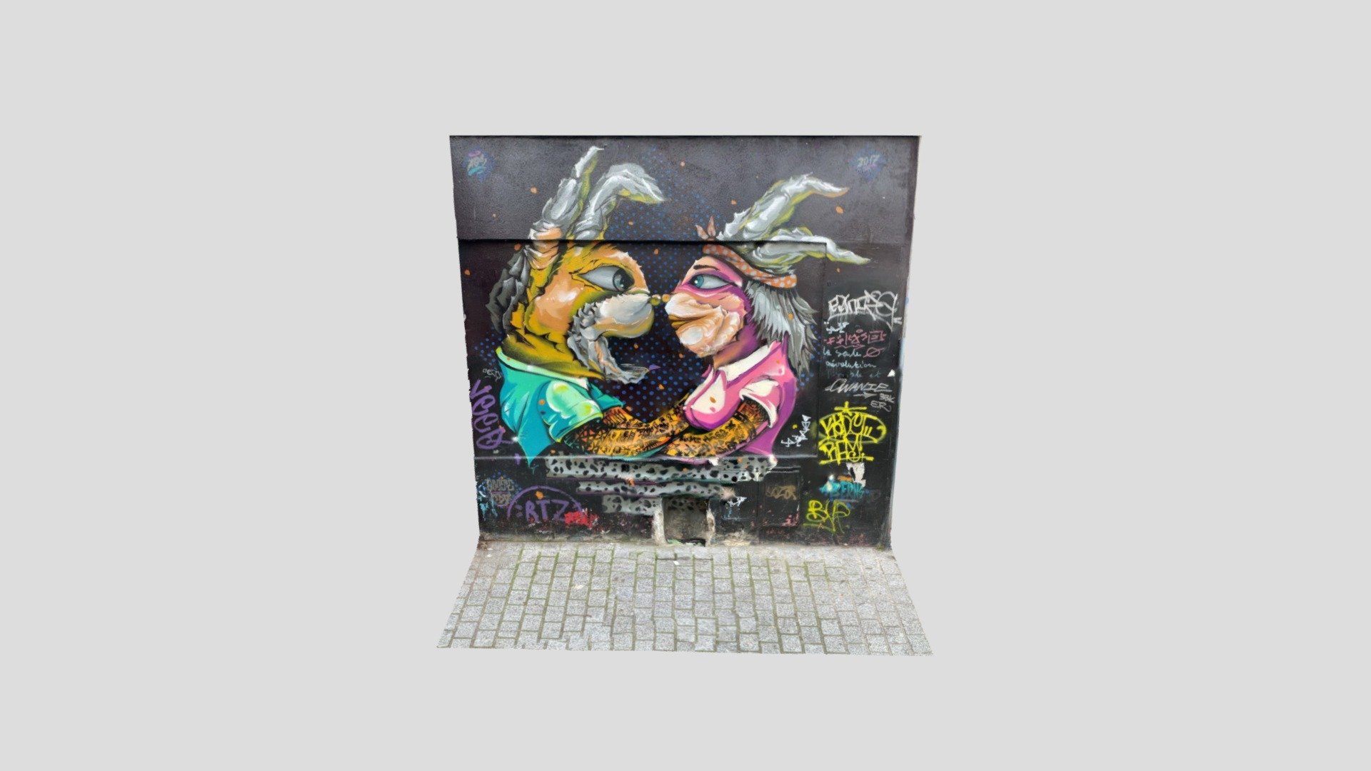 Street art in Belleville
