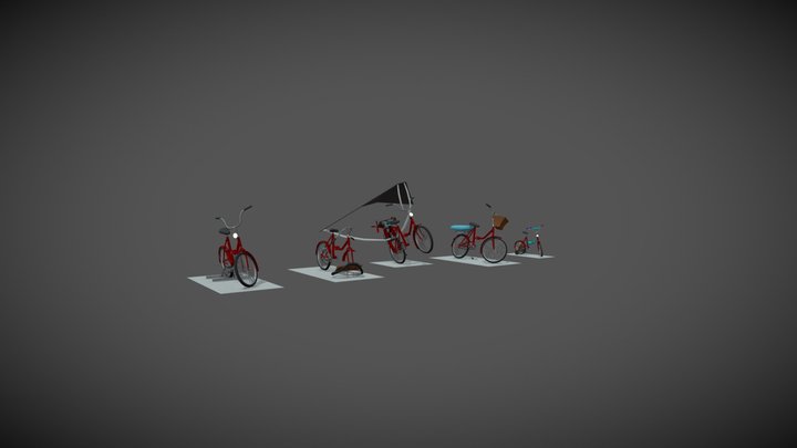Bicycle variations – Modelo 3D gratuito STL