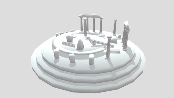 Ruinas Griegas 3D Model