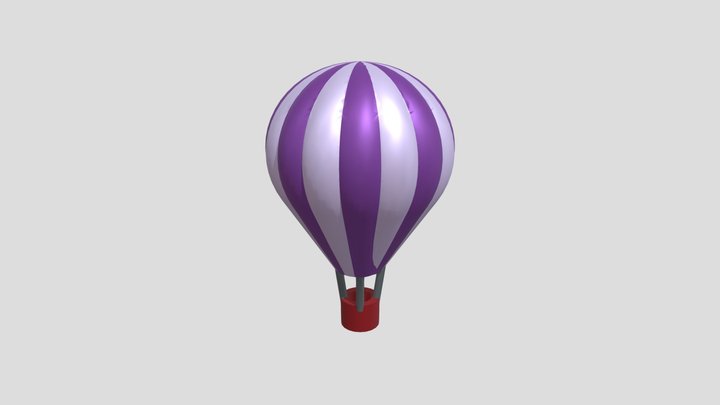 Copy Of Hot Air Balloon 3D Model