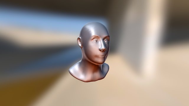 3D Head 3 3D Model