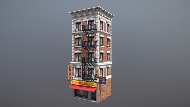 New York Building 3D Model