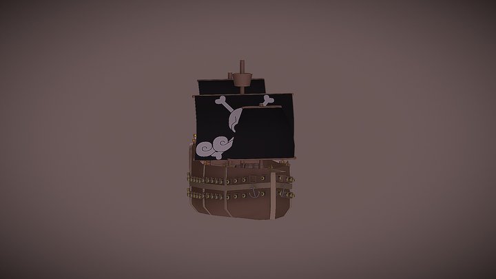 Pirate ship 3D Model