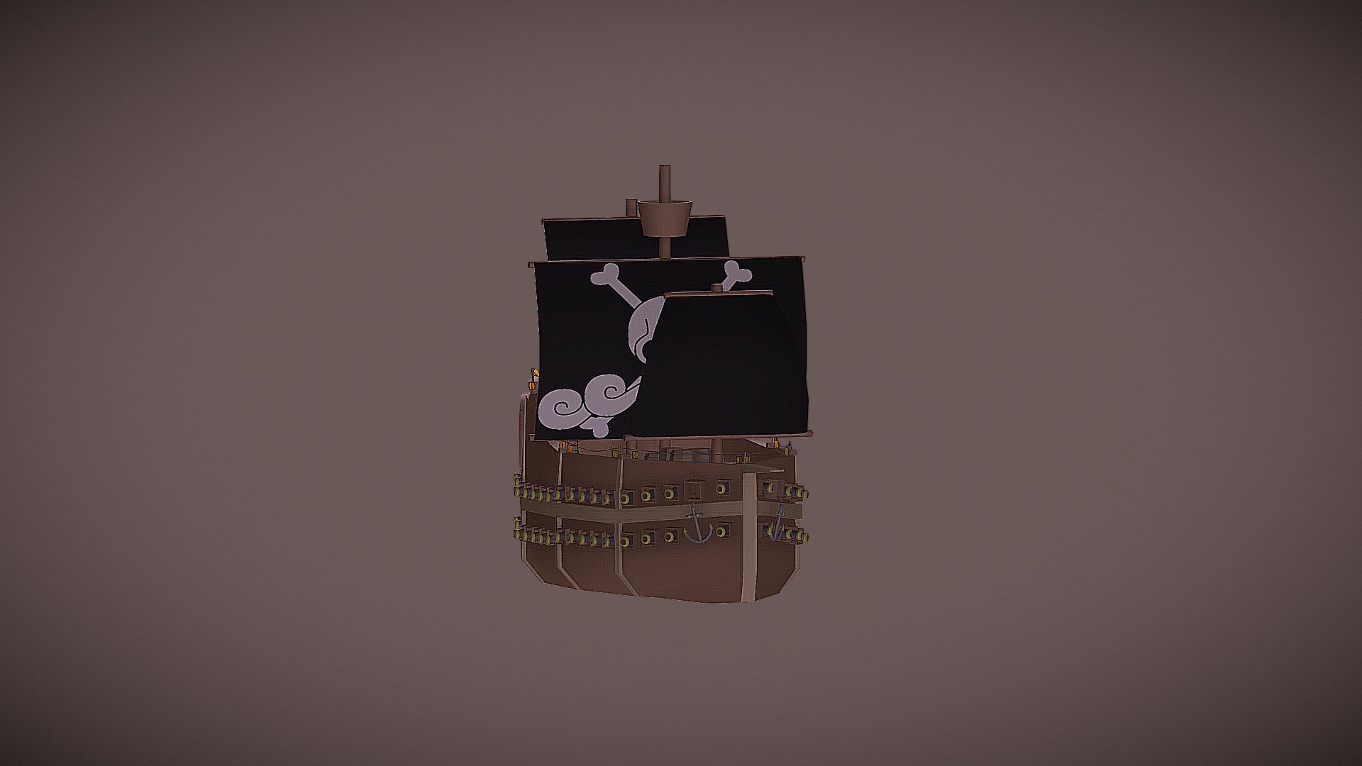 Pirate ship - 3D model by Guci David (@GuciD) [868b305] - Sketchfab