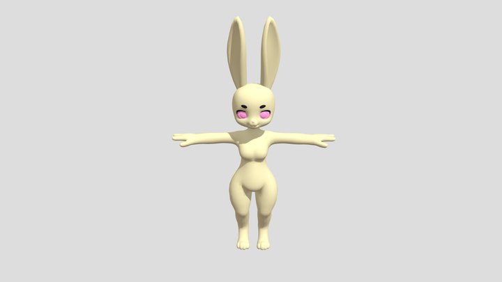 Arix The Bunny for Game (Models by 取名字好难啊) 3D Model