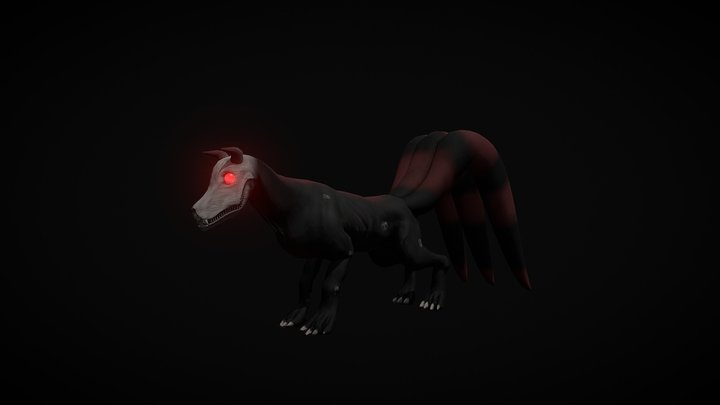 DemonDog 3D Model