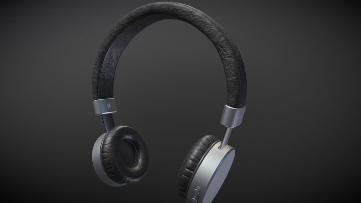 Headphones Matteo 3D Model