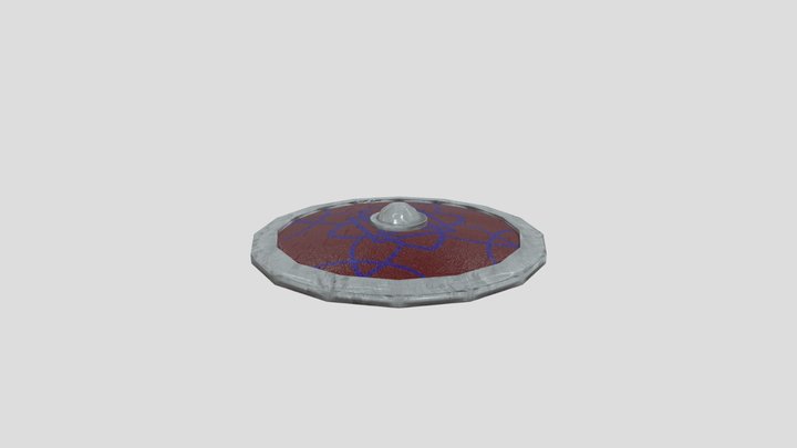 Viking Shield 3D Model