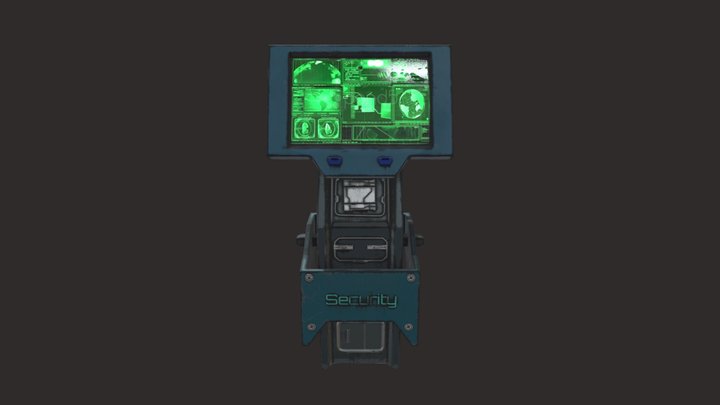Console 3D Model