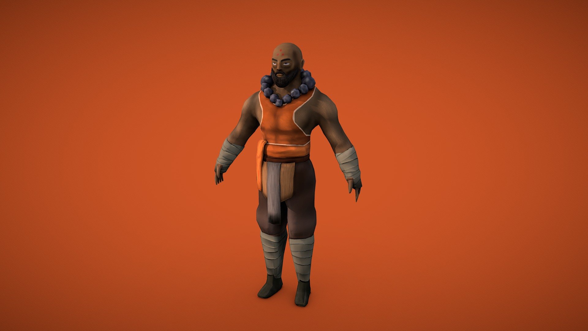 warrior-monk-download-free-3d-model-by-sean-hegarty-8690395-sketchfab