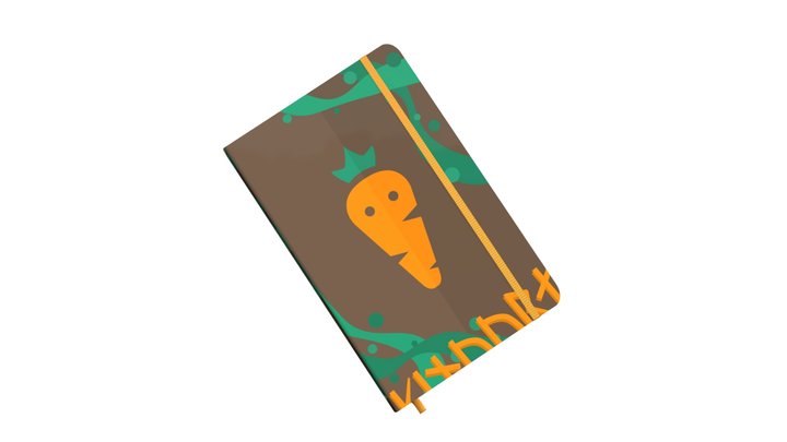 Caçador de Ents - Caderno 3D Model