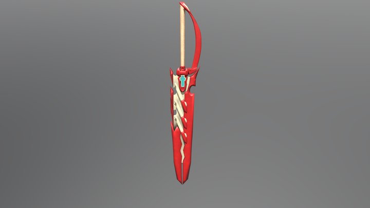 Aegis Sword 3D Model