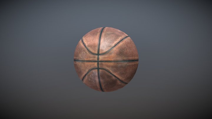 Basket Ball 3D Model