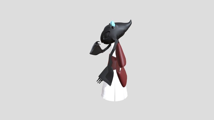 Frosslass Rigged 3D Model