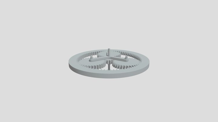 Planetery Gear 3D Model