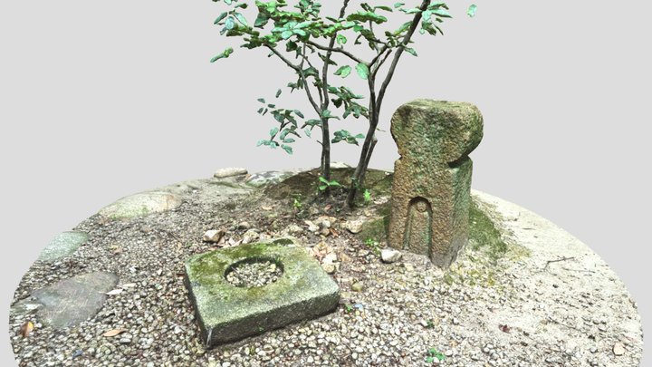 Jizo Statue at Sorakuen Garden