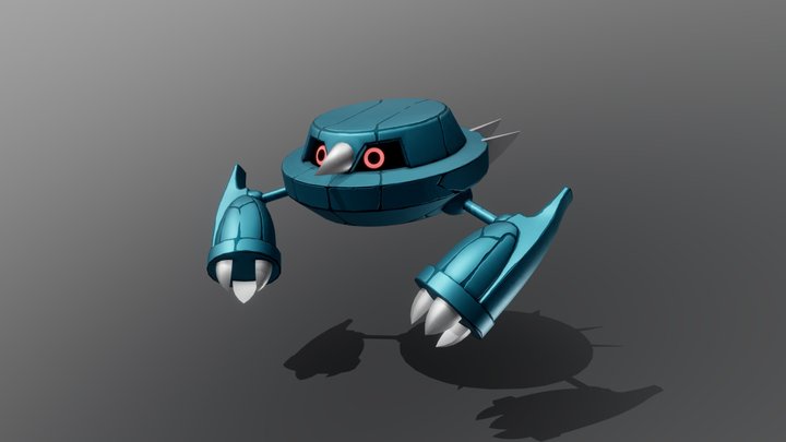 Metang - Pokémon 3D Model