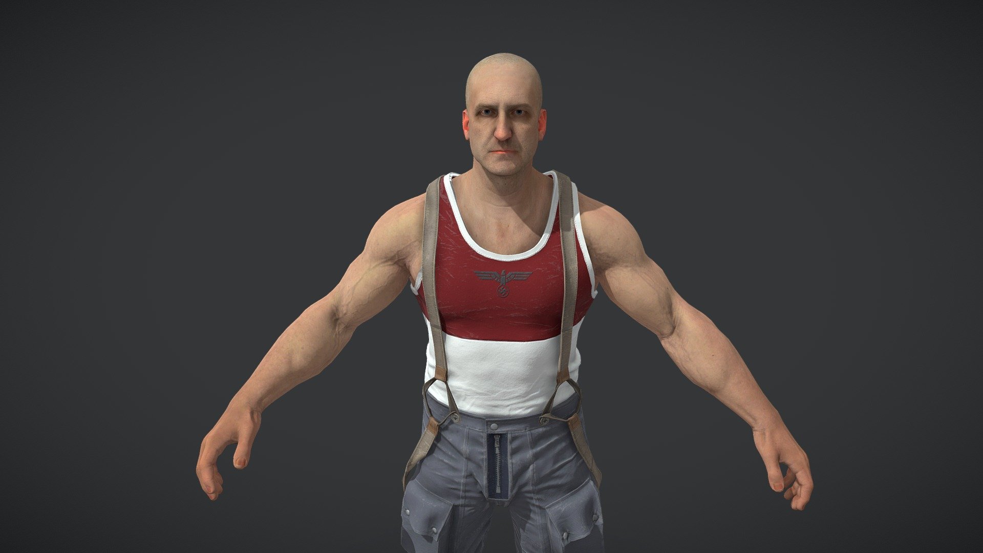 ⭐ Elite Off-Duty - Wolf. New Colossus - Download Free 3D model by Nazar ...