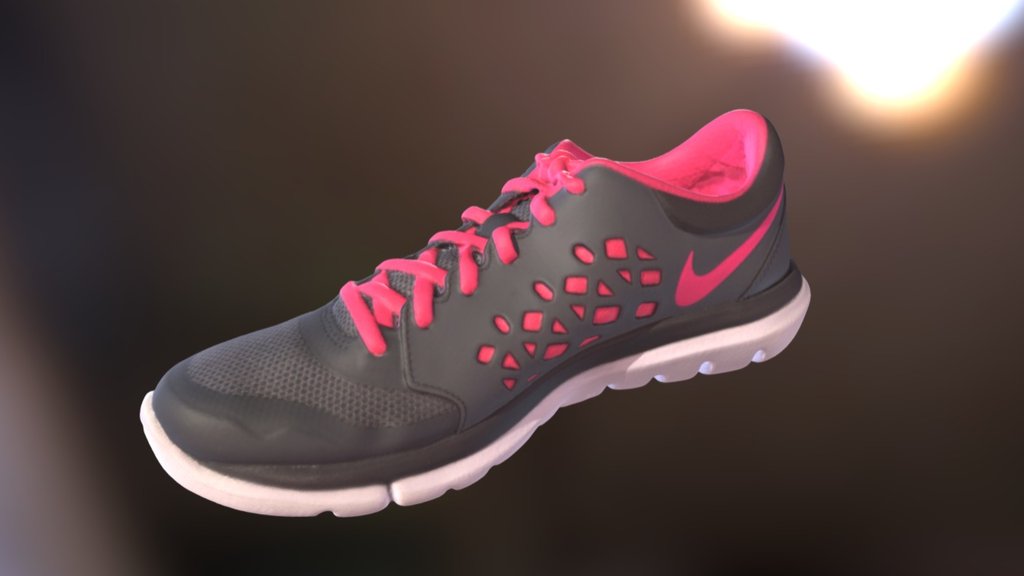 Nike shoe scanned with Artec Eva