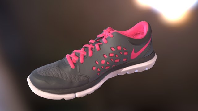 Nike shoe scanned with Artec Eva 3D Model