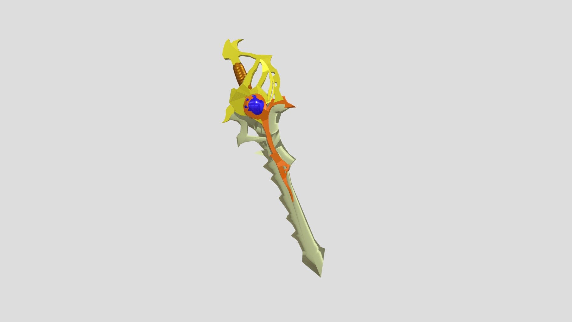 DEVINE RAPIER 01 - 3D model by adeeup [8697922] - Sketchfab