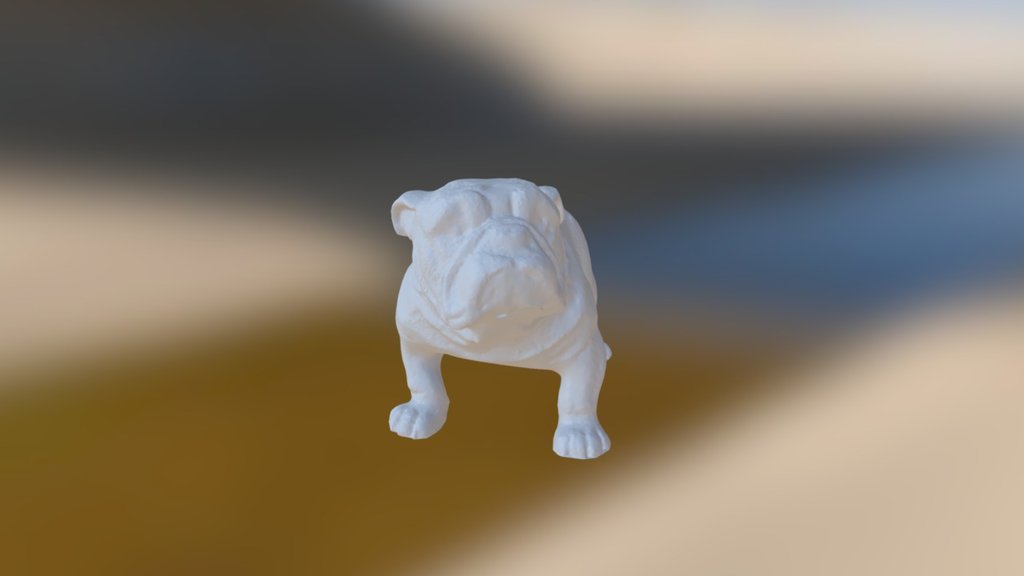 Bulldog - 3D model by sophieburdett [86979e5] - Sketchfab