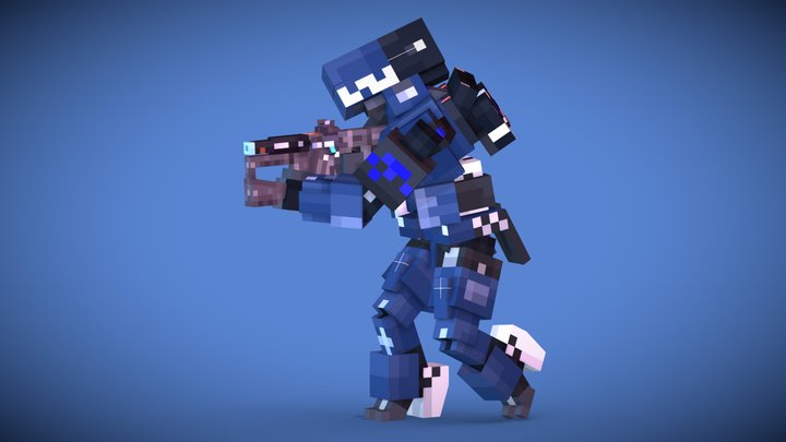 Marathon - UESC recruit 3D Model