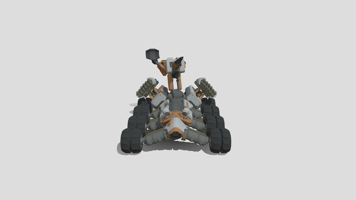 XYZ HW Detailing Assault Vehicle 3D Model
