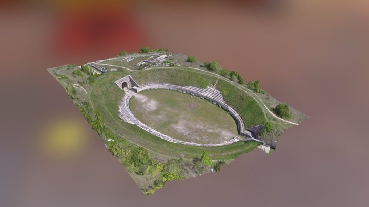 Anfiteatro romano AF 3D Model