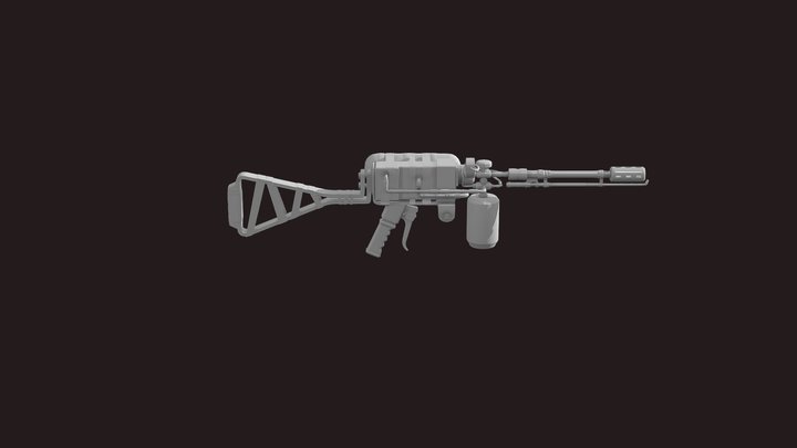 flamethrower 3D Model