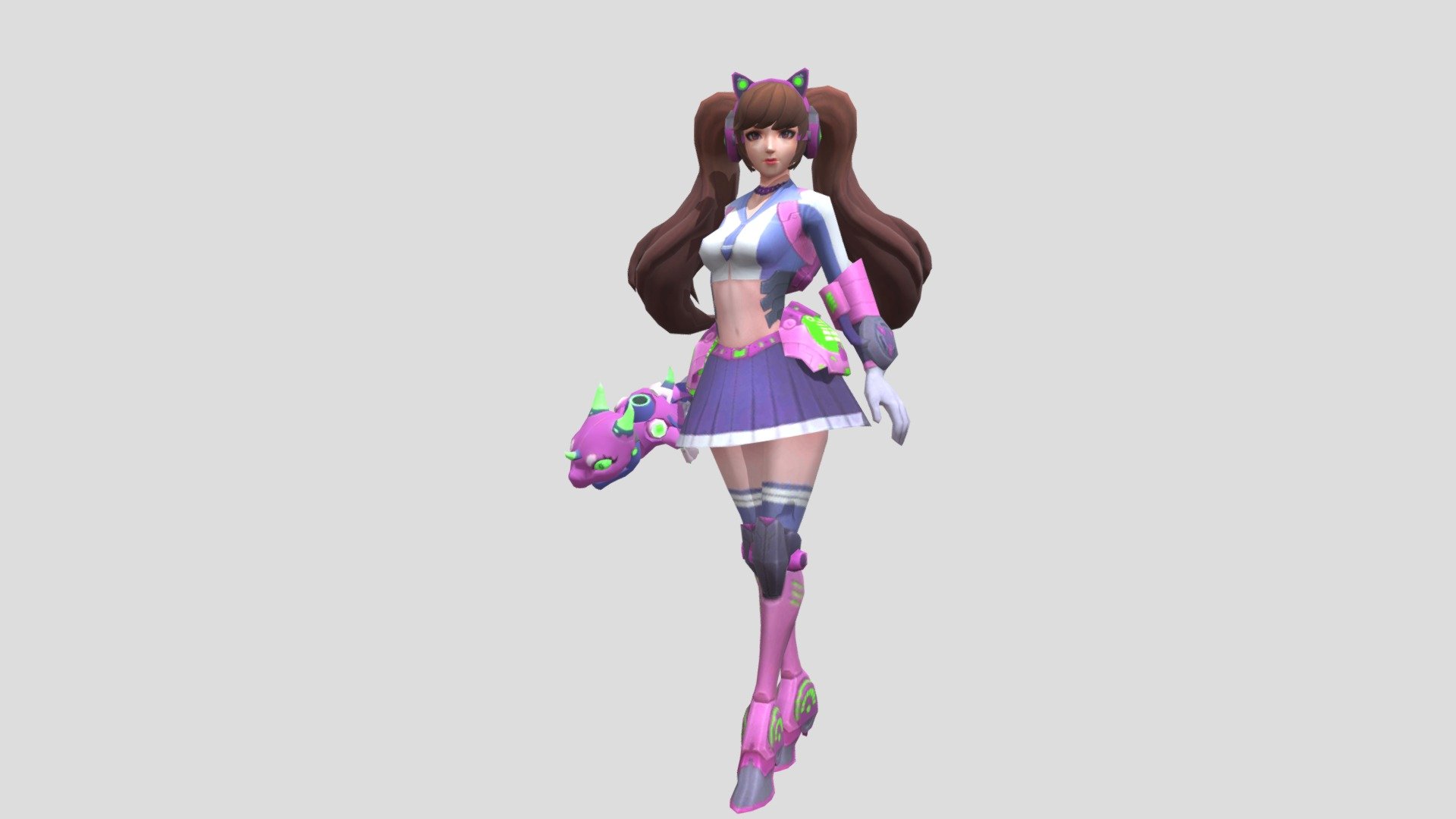 Alice Shellfire - Download Free 3D model by h3896302 [86986e6] - Sketchfab
