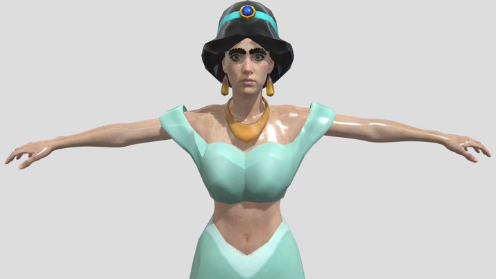 RIEL JASMINE PRINCESS – Kostenloses 3D-Modell STL