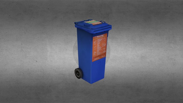 Wheelie_Bin 3D Model