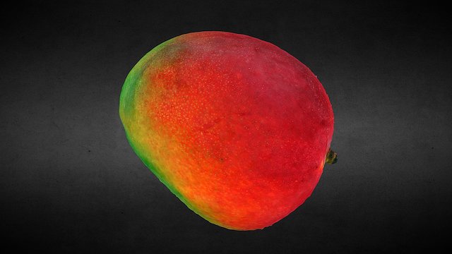 Fruit - Mango #3DScanFruitVeg 3D Model