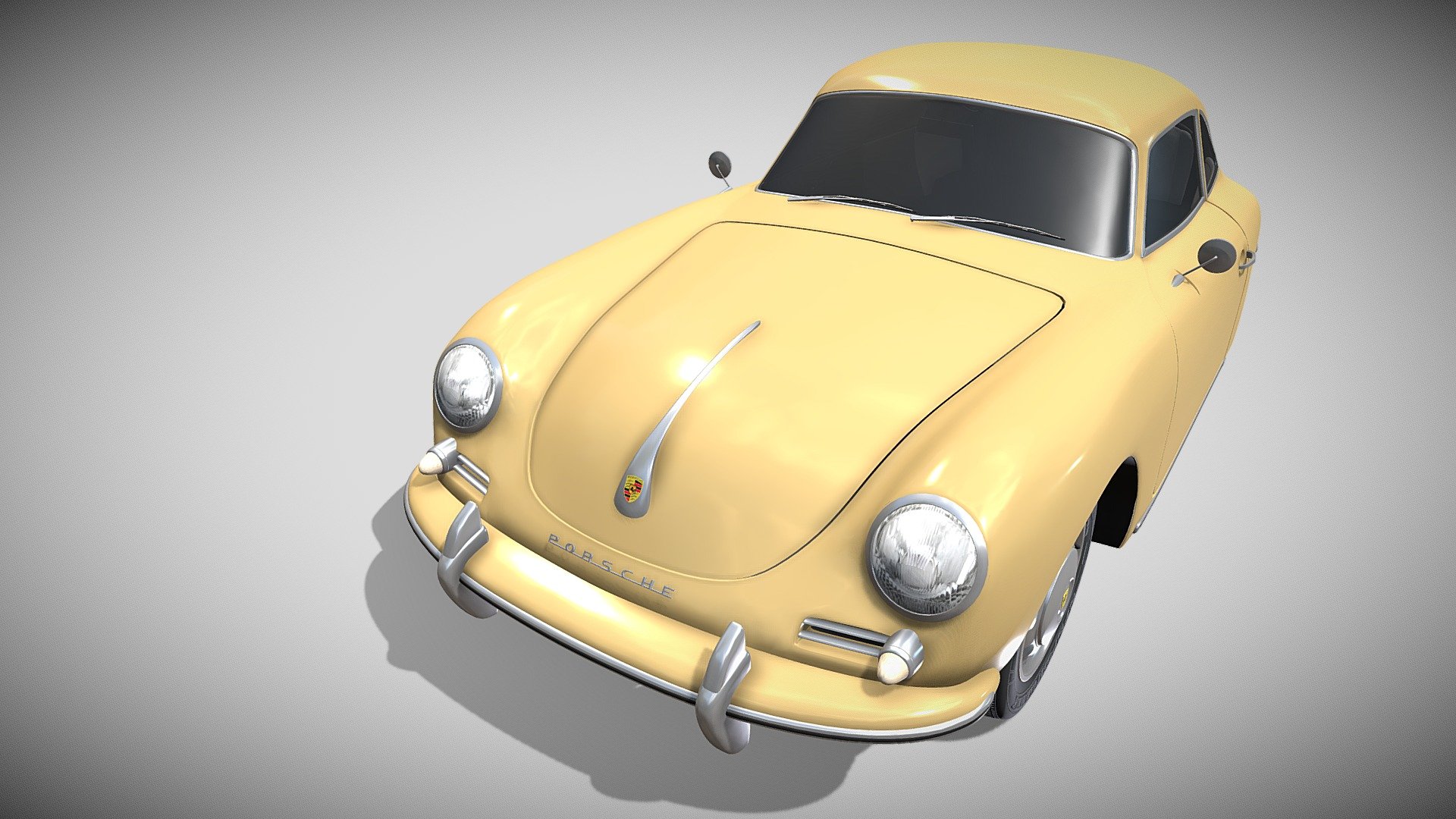 Porsche 356 Coupe rev