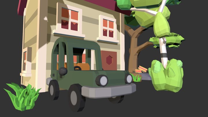Global Game Jam Assets 3D Model