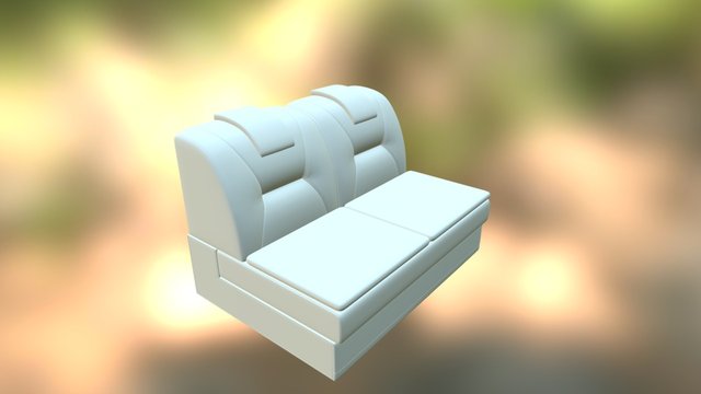 Диван 2 часть 3D Model