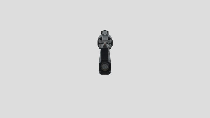 Chiappa Rhino revolver in .357 Magnum 3D Model