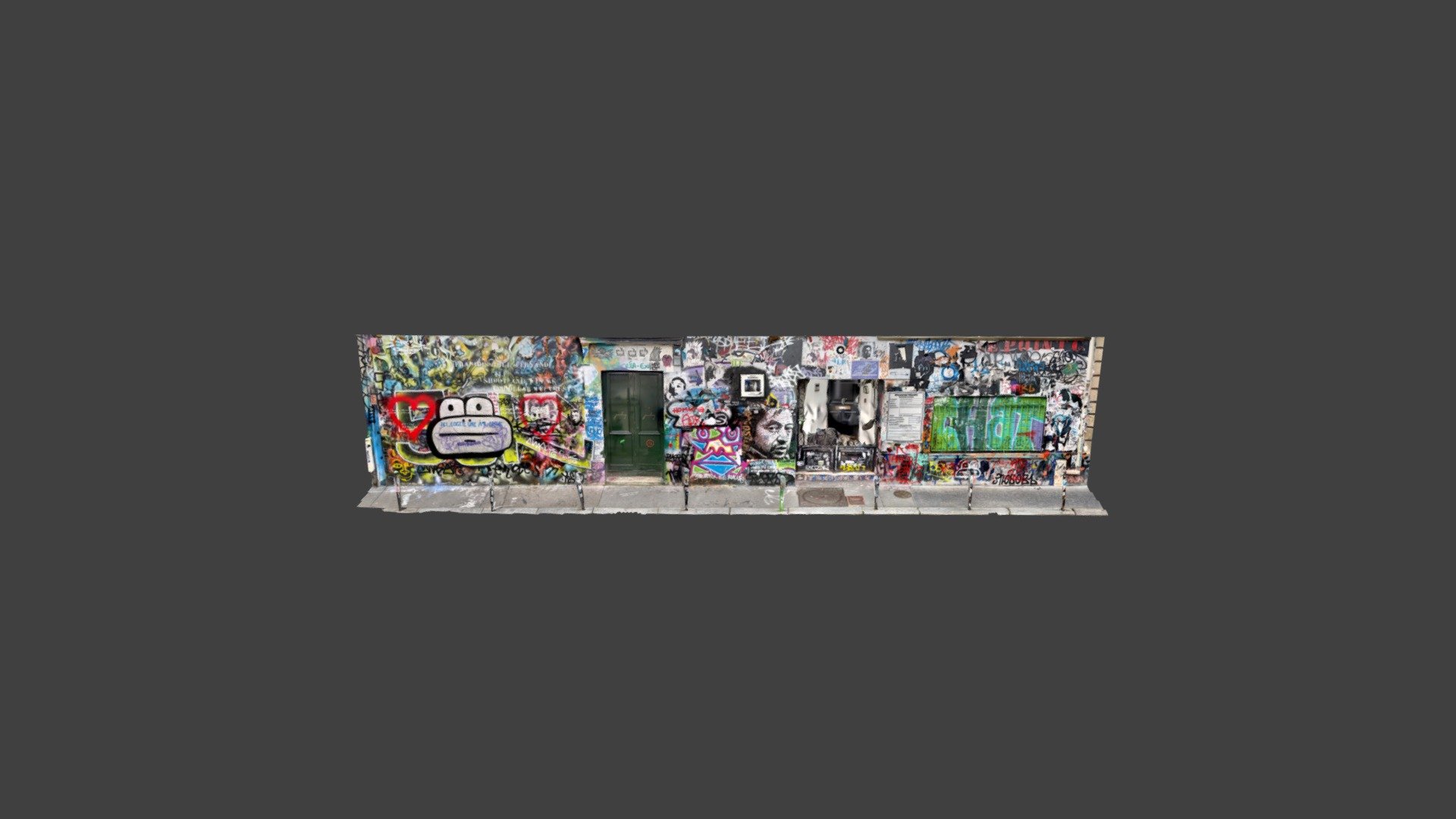 Test façade Gainsbourg - Scaniverse