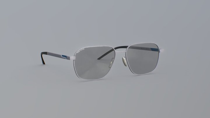 Galaxy Glasses 8K PBR 3D Model